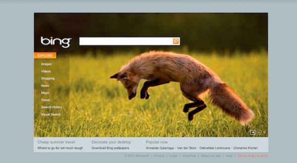 Firefox 4  Bing   