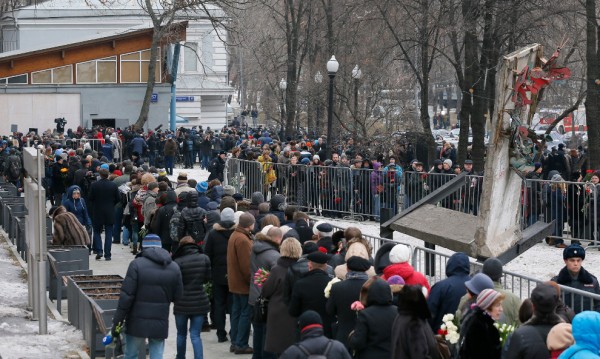 В Москва се прощават с Борис Немцов