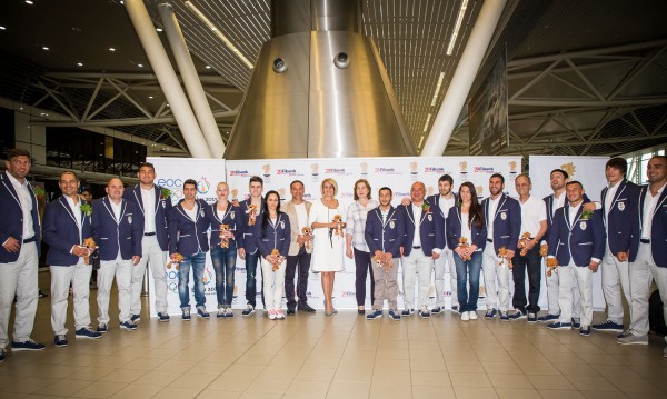 Fibank изпрати спортистите за Баку с лъвче талисман
