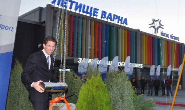 Капсула на времето запечатаха пред летище Варна