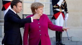 Германският канцлер Ангела Меркел и френският президент Еманюел Макрон ще