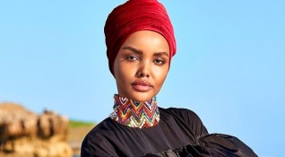 21 годишната Халима Аден стана първият мюсюлмански модел който се снима