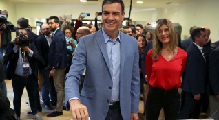 Победителят на парламентарните избори в Испания социалистът Педро Санчес е