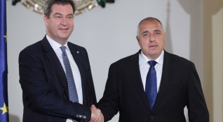 Започна срещата на министър председателите на България и Бавария Бойко