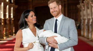 Британският принц Хари и съпругата му Меган кръстиха сина си