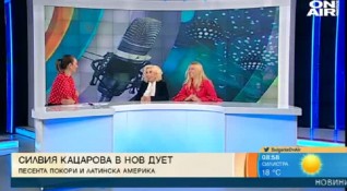 Една от звездите на българската музикална сцена Силвия Кацарова