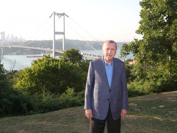 Турският президент Реджеп Тайип Ердоган заяви, че страната му ще