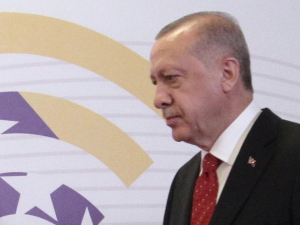"Точно преди да замине за Сараево, турският президент Реджеп Ердоган