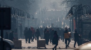 През 2020 г фините прахови частици във въздуха на София