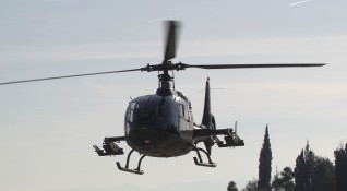 По време на тренировъчен полет в Сърбия се разби хеликоптер