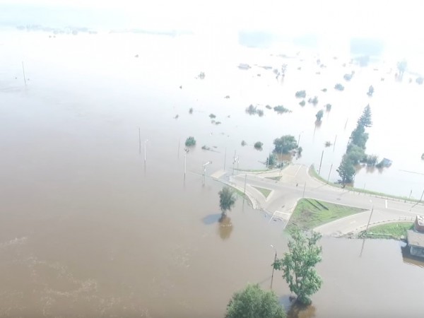 След втората вълна от наводнения в руската Иркутска област в