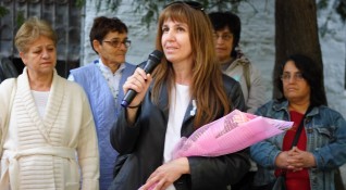 Лидерката на протестите на медицинските сестри Мая Илиева беше дисциплинарно