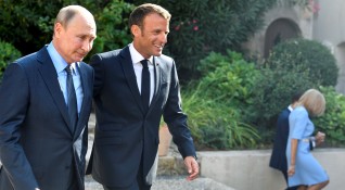 Френският президент Еманюел Макрон каза че се надява разговорите с