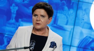 Бившата министър председателка на Полша Беата Шидло която сега е евродепутат