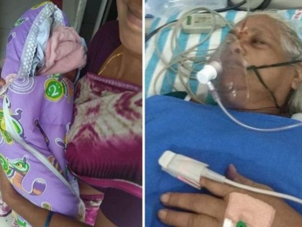 В индийския щат Андхра-Прадеш 73-годишната Мангаяма Ярамати роди момиченца –