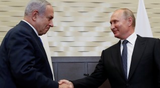 Руският президент Владимир Путин и израелският премиер Бенямин Нетаняху се