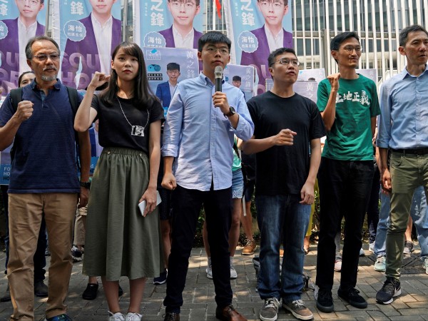 Един от водачите на продемократичното протестно движение в Хонконг Джошуа