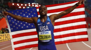 Американецът Крисчън Коулман е новият световен шампион в спринта на