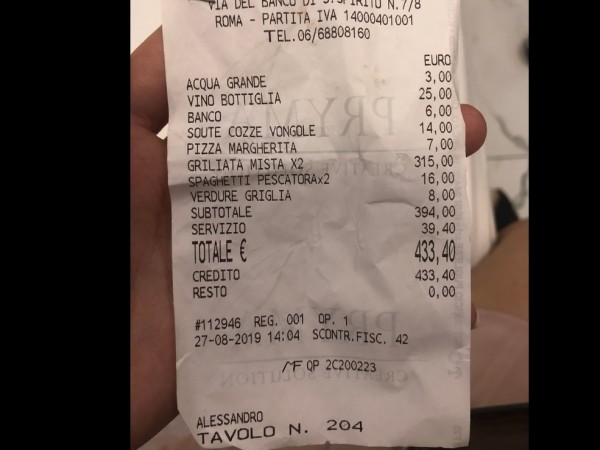 430 евро – толкова платиха двама японски туристи в Рим