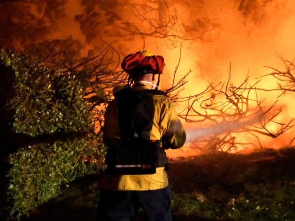 Пожарите в Южна Калифорния причиниха смъртта на двама души. Над