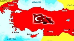 Според арабиста Владимир Чуков картата на Турция обхващаща територии и