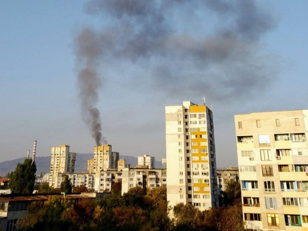 Апартамент се запали в бл. 12 в столичния квартал "Сердика".