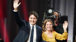 Канадският премиер Джъстин Трюдо спечели втори мандат на вчерашните парламентарни