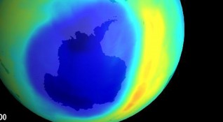 Озоновата дупка в близост до Южния полюс тази година е