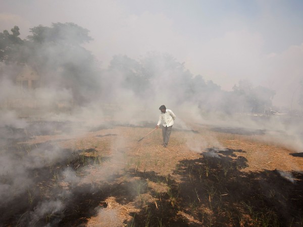 Незаконното изгаряне на стърнища продължава и днес да замърсява въздуха