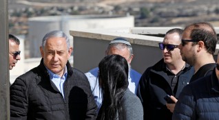 Израелският премиер Бенямин Нетаняху направи посещение на окупирания Западен бряг