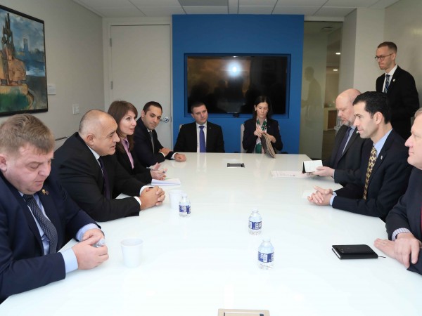 Премиерът Бойко Борисов проведе срещи с ръководствата на Международния републикански