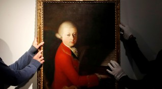 Портрет на австрийския композитор Волфганг Амадеус Моцарт беше продаден на