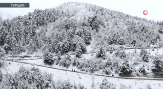 Силни снеговалежи обхванаха Източна Турция съобщи Bulgaria ON AIR Близо