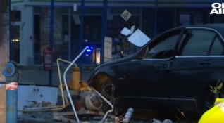 При удара в бензиностанцията на Цариградско шосе в София вчера