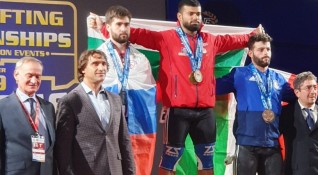 Европейският шампион и бронзов медалист от световното първенство по вдигане