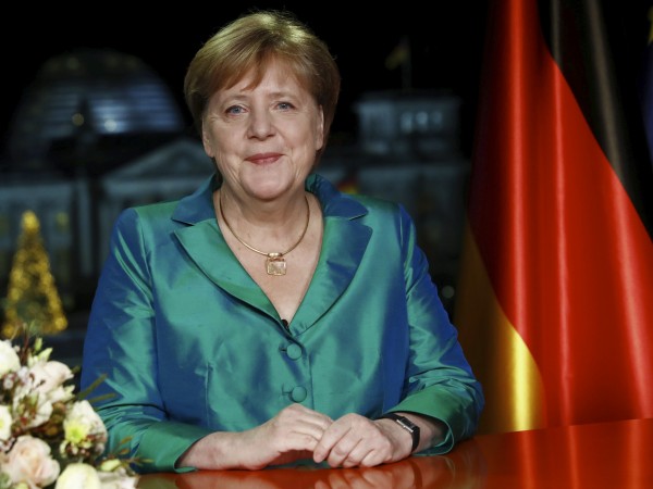 Германската канцлерка Ангела Меркел каза в Новогодишното си послание, че