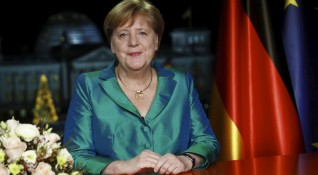 Германската канцлерка Ангела Меркел каза в Новогодишното си послание че