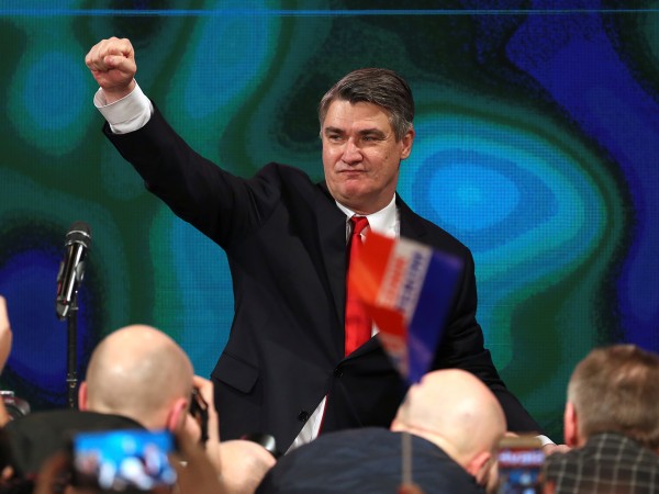 Кандидатът на опозиционната Социалдемократическа партия и бивш премиер на Хърватия