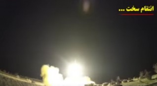 Видео от ракетния удар по военната база на САЩ Айн