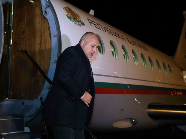 Министър-председателят Бойко Борисов пристигна в Швейцария, където ще участва в