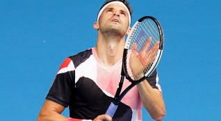 Най добрият български тенисист Григор Димитров напусна Australian Open след загуба