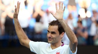 Шесткратният победител на Australian Open Роджър Федерер постигна една от