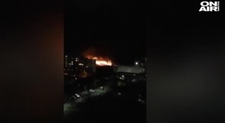 Пожар пламна в района на столичния квартал Младост 4 На