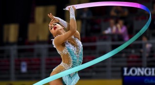 Руска гимнастичка четирикратна световна шампионка по художествена гимнастика Александра Солдатова