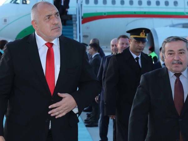 Премиерът Бойко Борисов пристигна в Анкара, където ще проведе работна