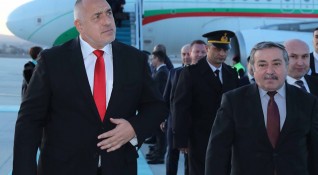 Премиерът Бойко Борисов пристигна в Анкара където ще проведе работна