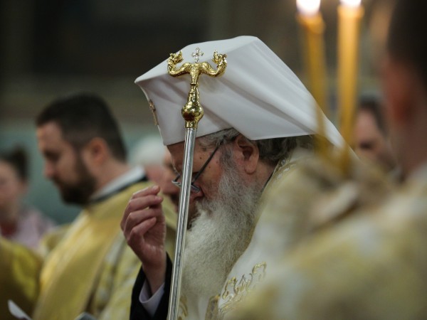 Негово светейшество патриарх Неофит отслужи молебен тържествен благодарствен молебен на