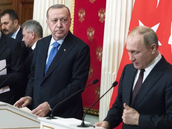 ТСлед 6 часа на преговори между Ердоган и Путин, Турция