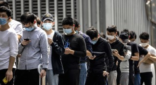 Китай обяви че за първи път от избухването на епидемията