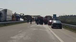 Двама шофьори на тежкотоварни камиони са загинали при катастрофата на